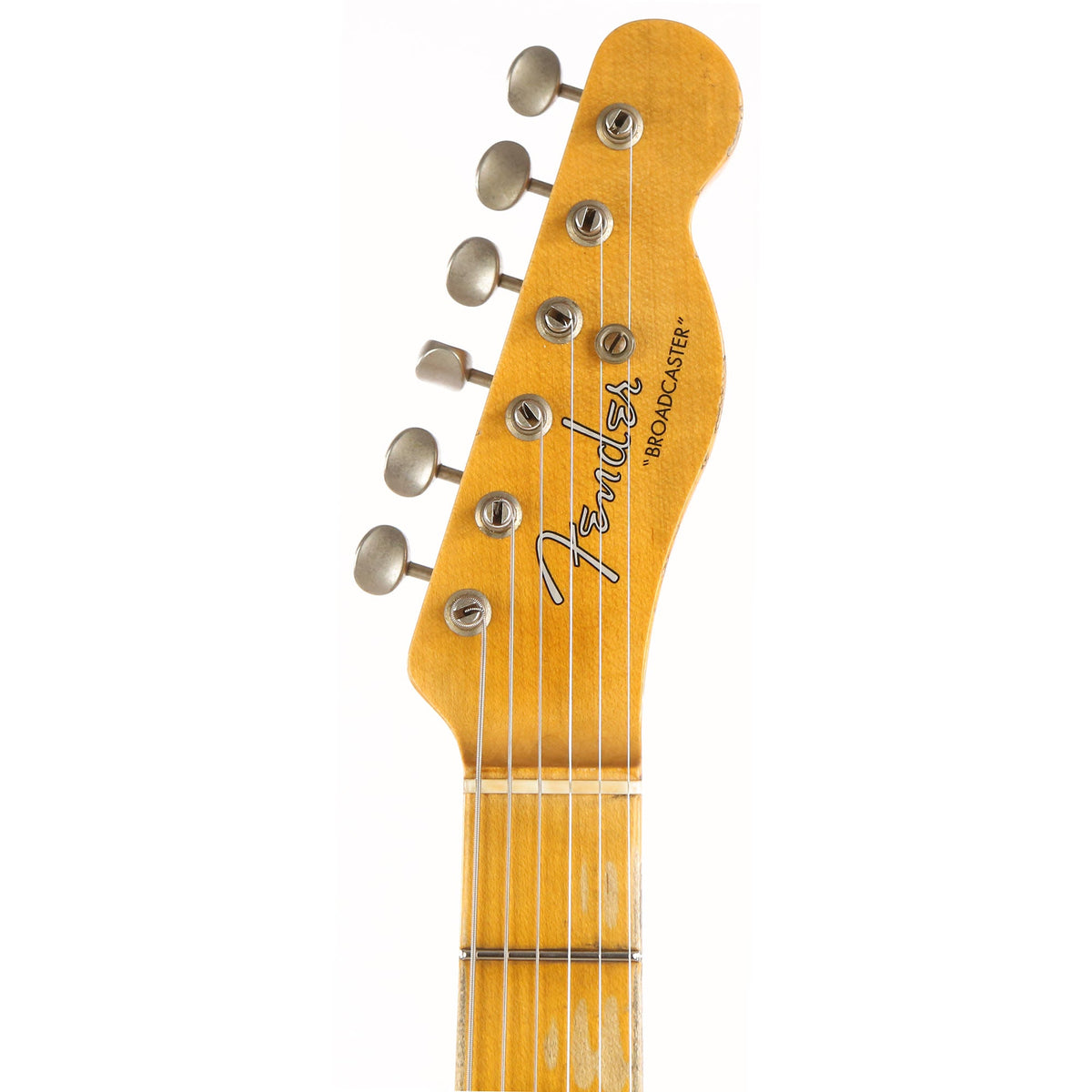 Fender Custom Shop 70th Anniversary Broadcaster Relic Aged Nocaster Blonde — 4