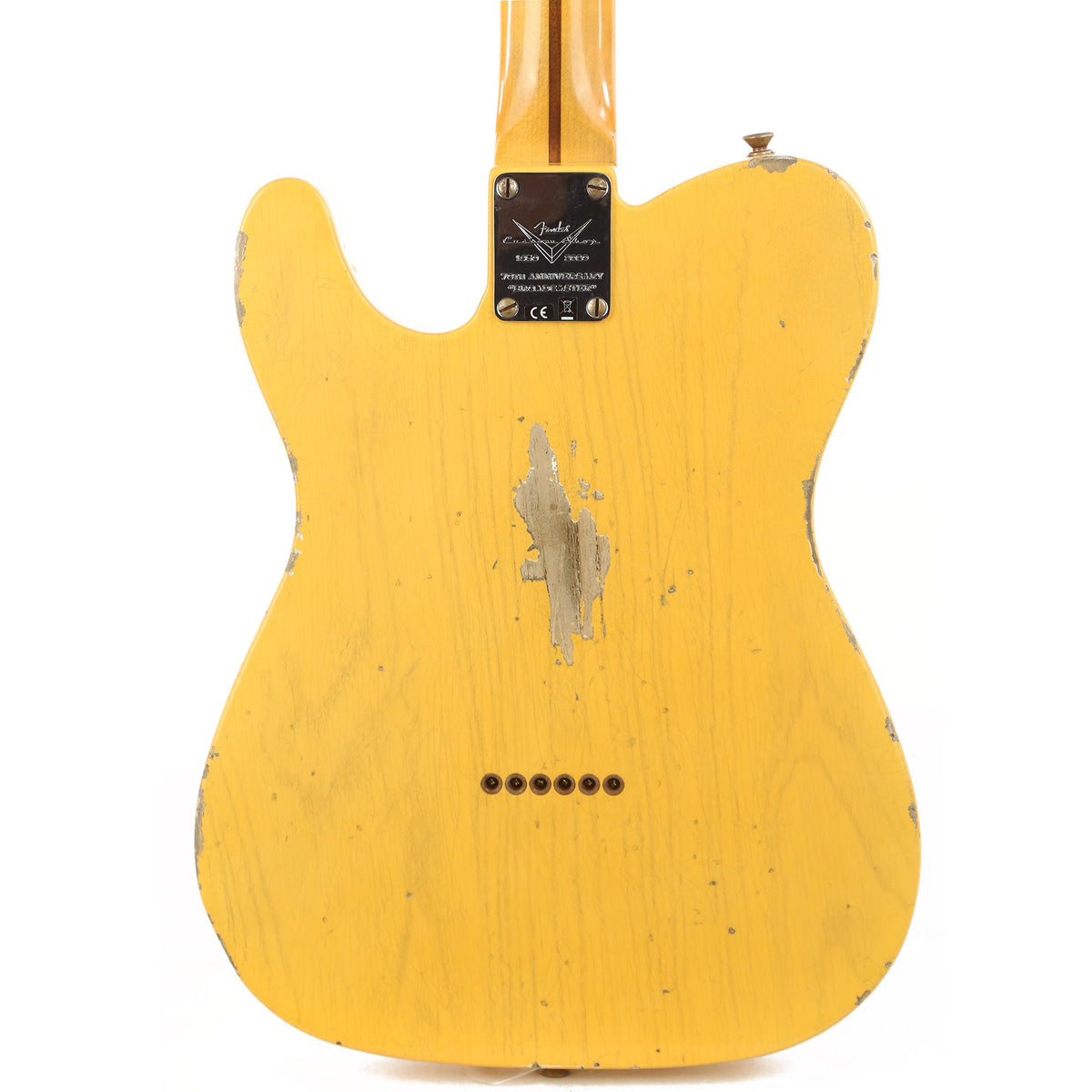 Fender Custom Shop 70th Anniversary Broadcaster Relic Aged Nocaster Blonde — 8