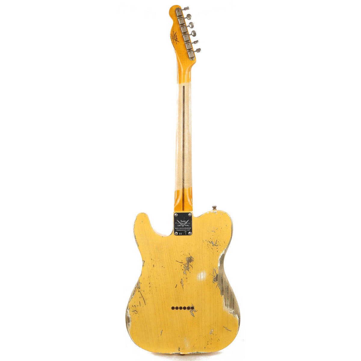 Fender Custom Shop 70th Anniversary Broadcaster Heavy Relic Aged Nocaster Blonde — 3