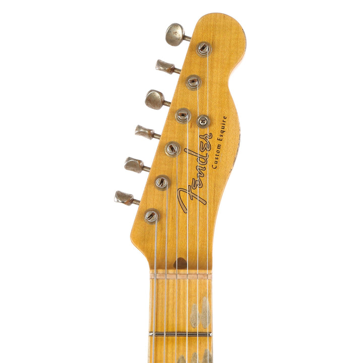 Fender Custom Shop Double Esquire Thinline Custom Relic Blue Floral 2020