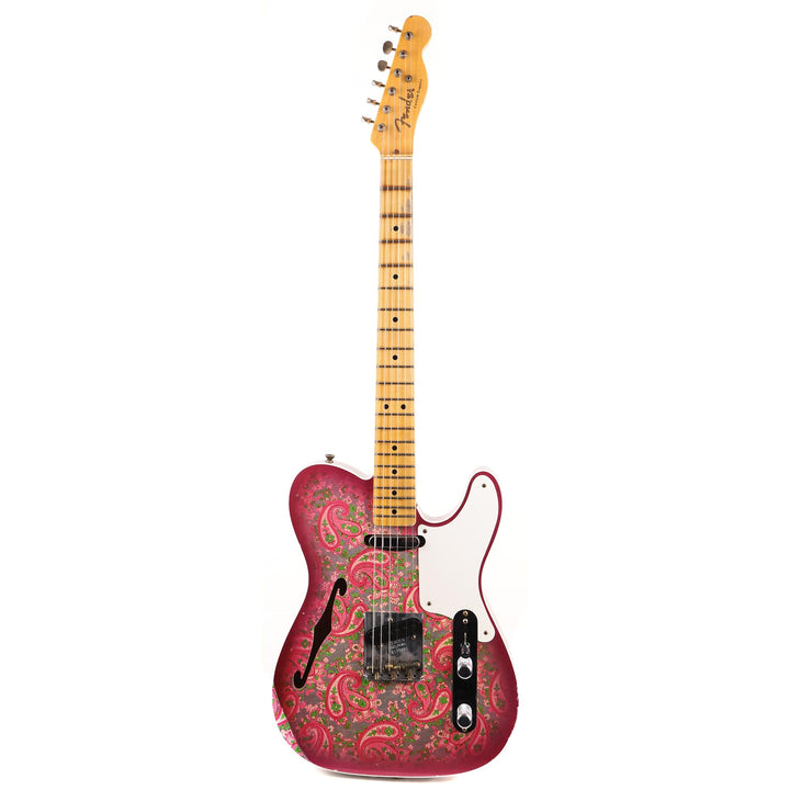 Fender Custom Shop Limited Double Esquire Thinline Custom Relic Aged Pink Paisley 2023