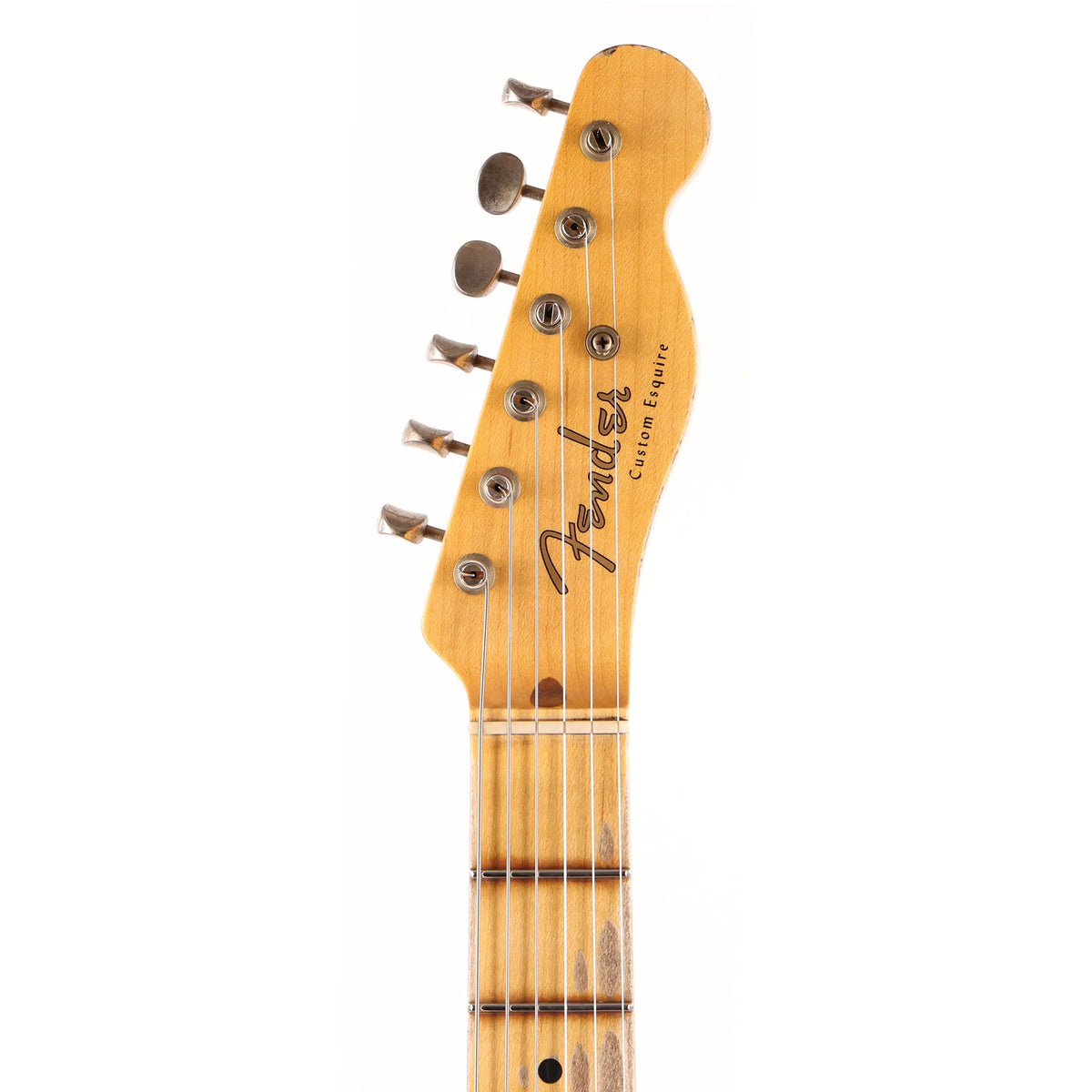 Fender Custom Shop Limited Double Esquire Thinline Custom Relic Aged Pink Paisley 2023 — 4