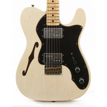 Fender Custom Shop 1972 Telecaster Thinline Limited Edition White Blonde Journeyman Relic