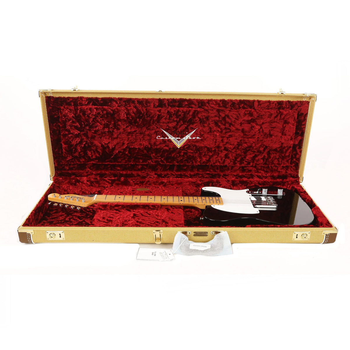 Fender Custom Shop Vintage Custom 1950 Pine Esquire Aged Black — 7