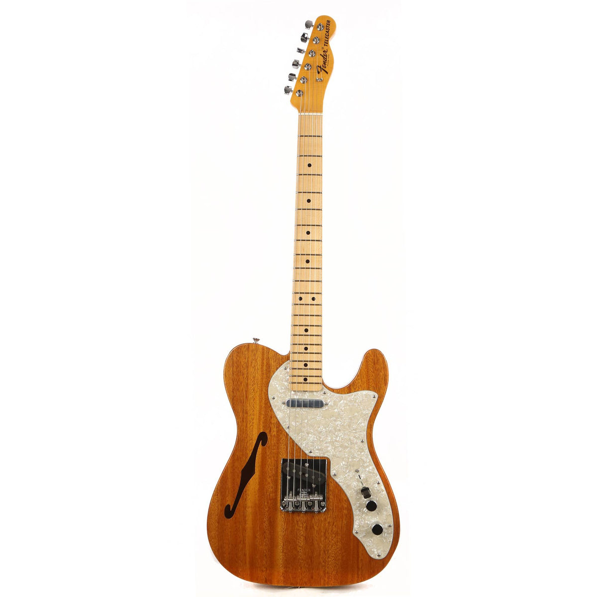 Fender Custom Shop Vintage Custom 1968 Telecaster Thinline Aged Natural — 2