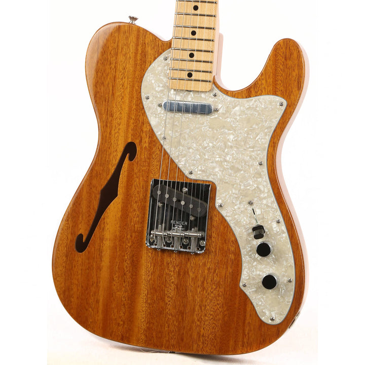 Fender Custom Shop Vintage Custom 1968 Telecaster Thinline Aged Natural