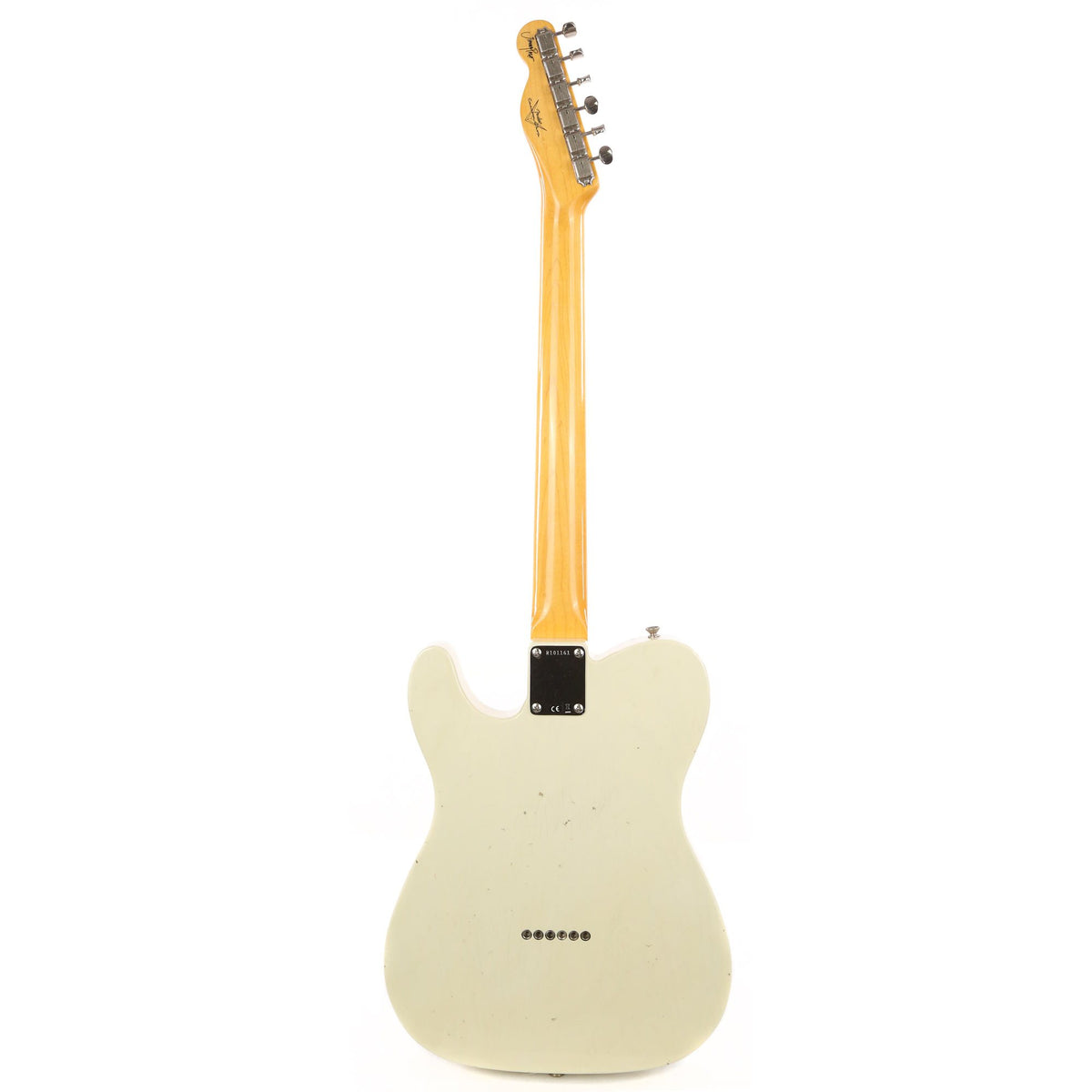 Fender Custom Shop Jimmy Page Signature Telecaster Journeyman Relic White Blonde — 3