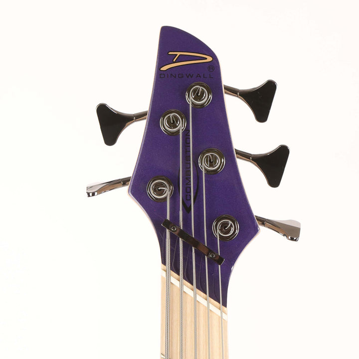 Dingwall NG3 Adam Nolly Getgood Signature Fan Fret 5-String Electric Bass Guitar Purple Metallic
