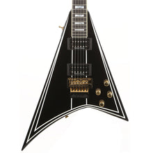 Jackson Custom Shop Rhoads 1.5 Floyd Black with White Pinstripes Music Zoo Exclusive