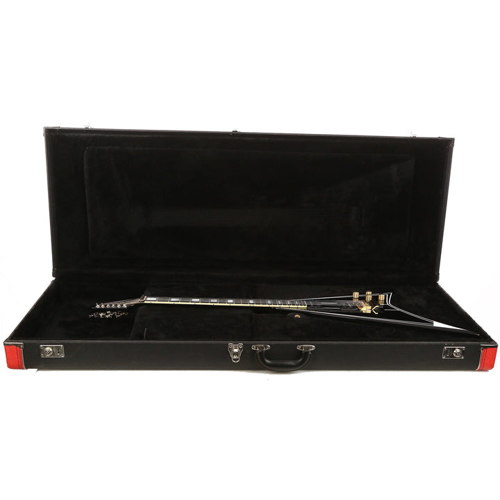 Jackson Custom Shop Rhoads 1.5 Floyd Black with White Pinstripes Music Zoo Exclusive