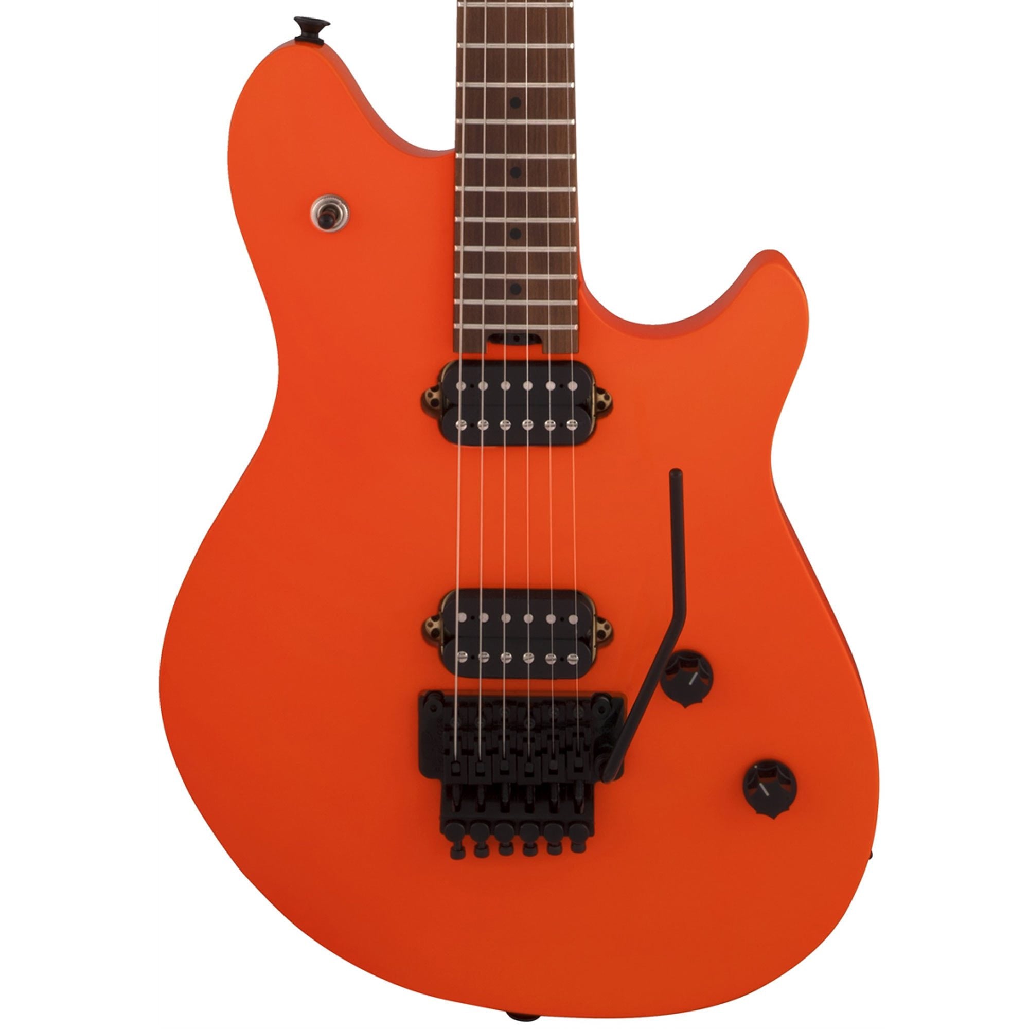 EVH Wolfgang WG Standard Baked Maple Fingerboard Neon Orange Used