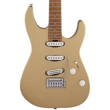 Charvel Pro-Mod DK22 SSS 2PT CM Caramelized Maple Fingerboard Pharaohs Gold