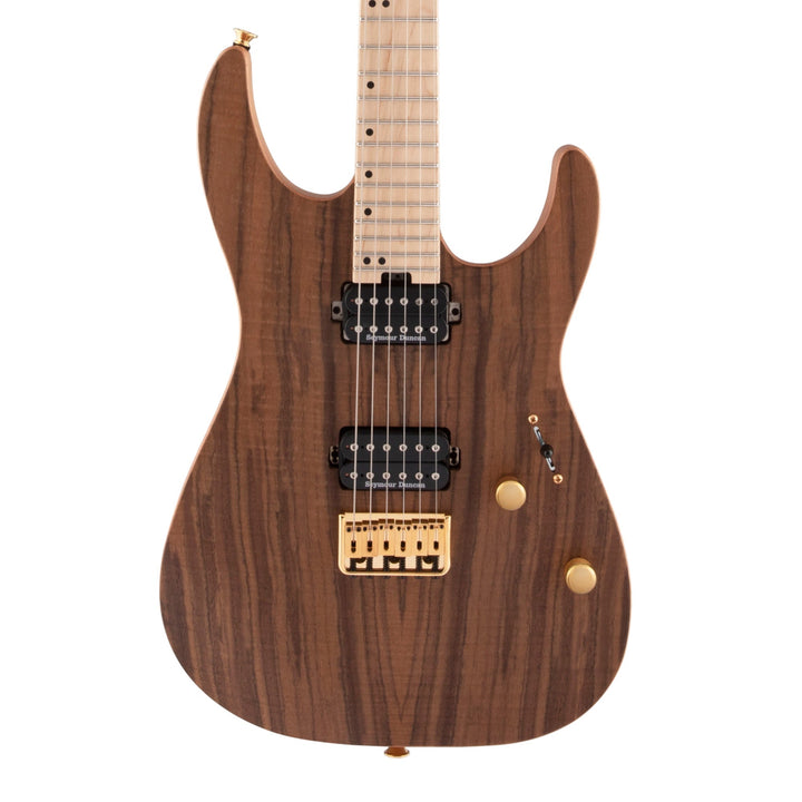 Charvel Pro-Mod DK24 HH HT M Mahogany with Figured Walnut Maple Fingerboard Natural