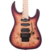 Charvel Pro-Mod DK24 HSS FR M Poplar Maple Fingerboard Purple Sunset