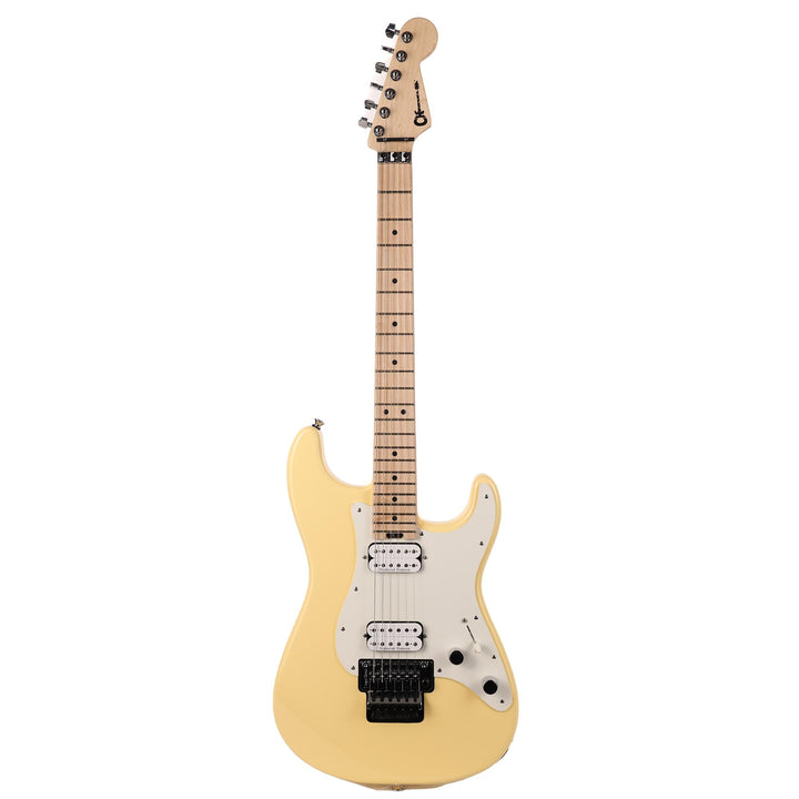 Charvel Pro-Mod So-Cal Style 1 HH FR M Maple Fingerboard Vintage White Used