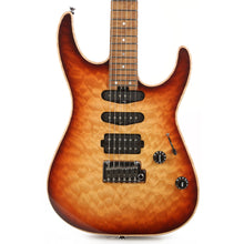 Charvel USA Select DK24 HSS 2PT CM QM Caramelized Maple Fingerboard Autumn Glow