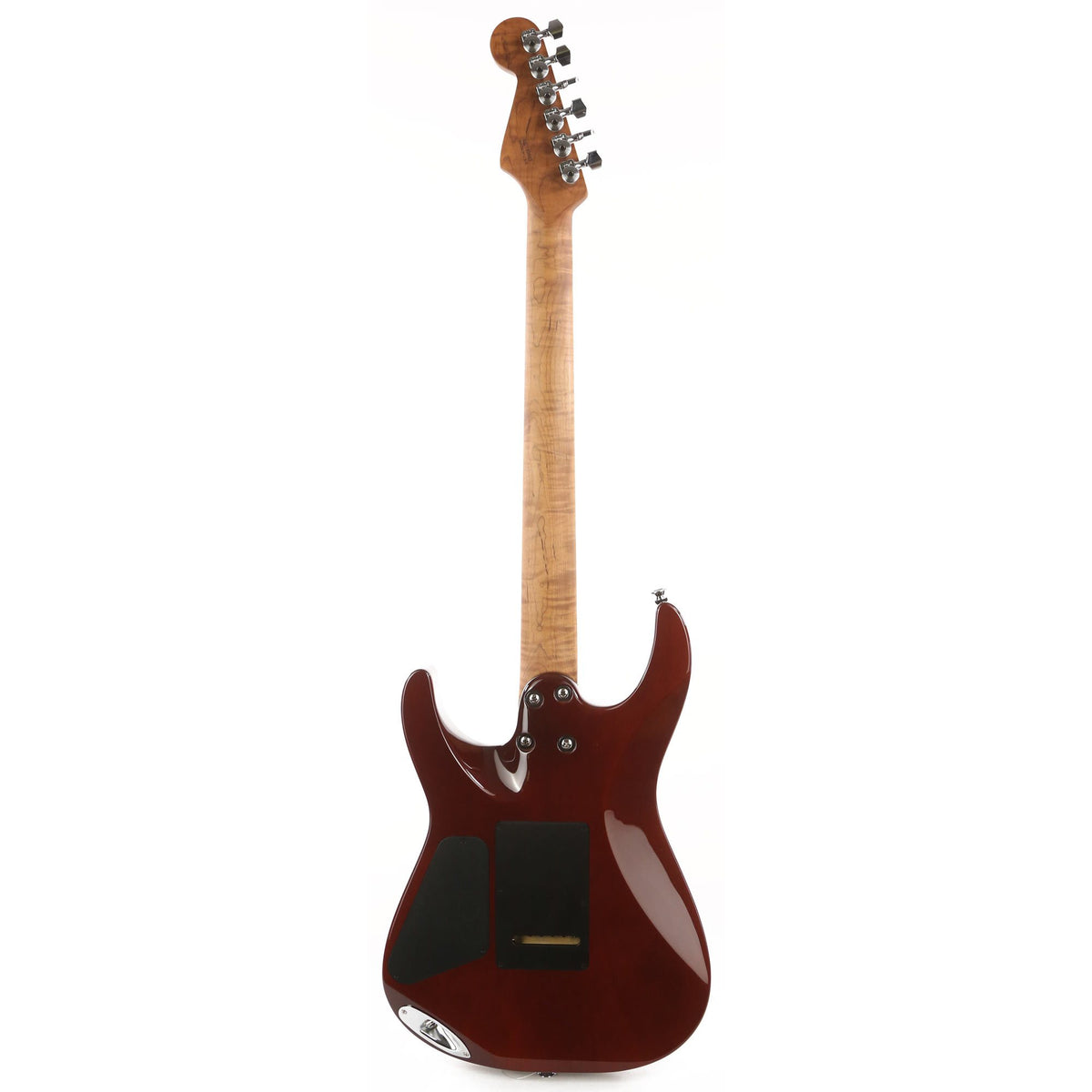 Charvel USA Select DK24 HSS 2PT CM QM Caramelized Maple Fingerboard Autumn Glow — 3