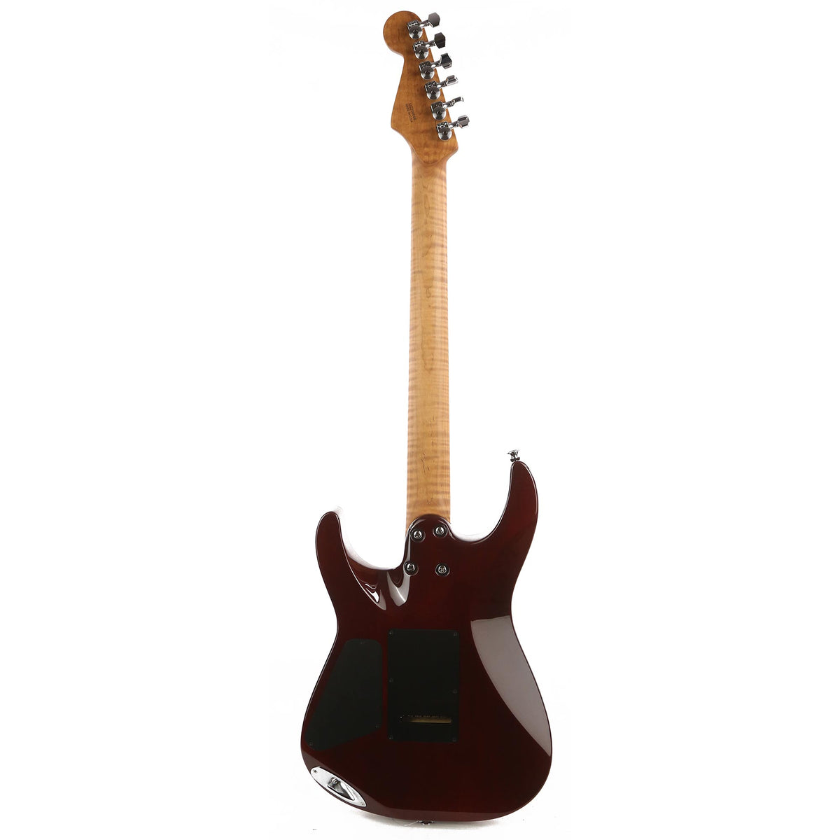 Charvel USA Select DK24 HSS 2PT CM QM Caramelized Maple Fingerboard Blue Burst Used — 3