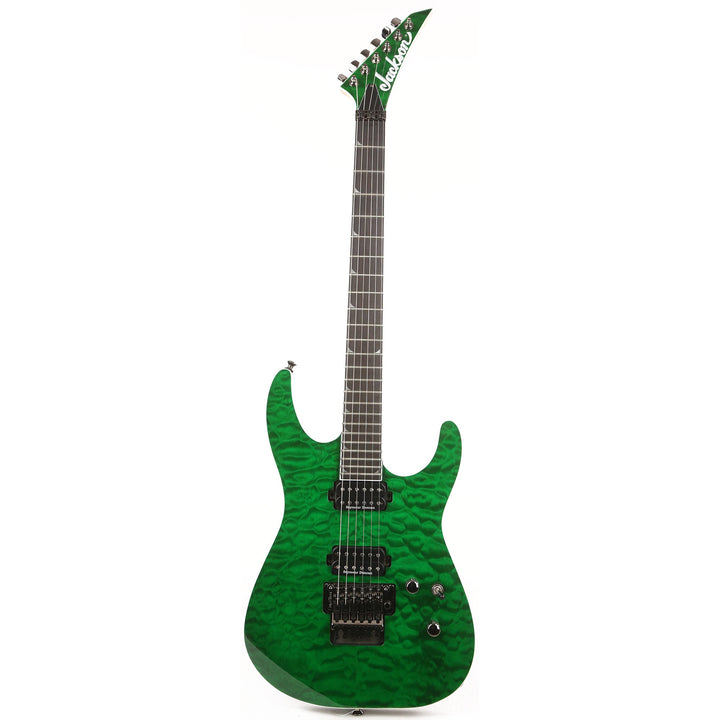 Jackson Pro Series Soloist SL2Q MAH Ebony Fingerboard Transparent Green Used