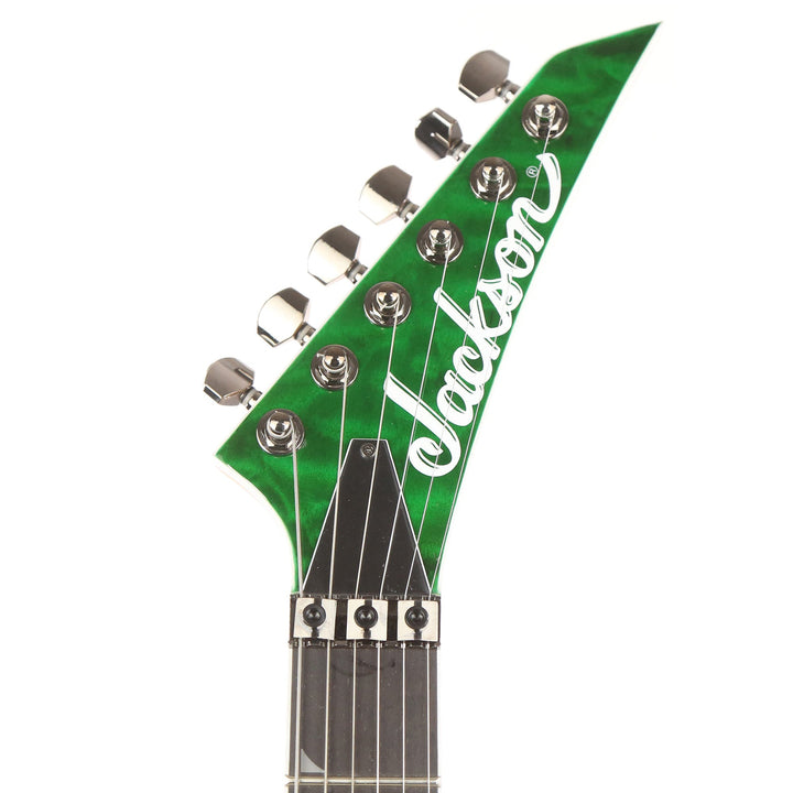 Jackson Pro Series Soloist SL2Q MAH Ebony Fingerboard Transparent Green Used