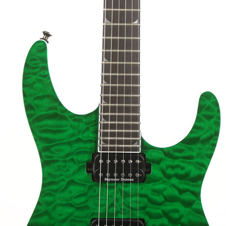 Jackson Pro Series Soloist SL2Q MAH Ebony Fingerboard Transparent Green Used