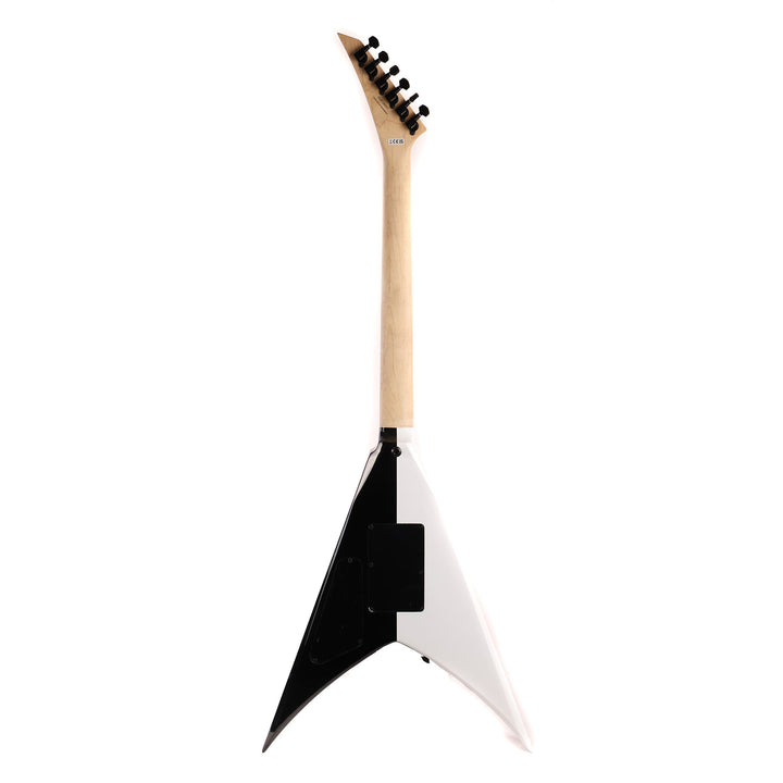 Jackson Pro Series King V KV Two-Face Ebony Fingerboard Black and White