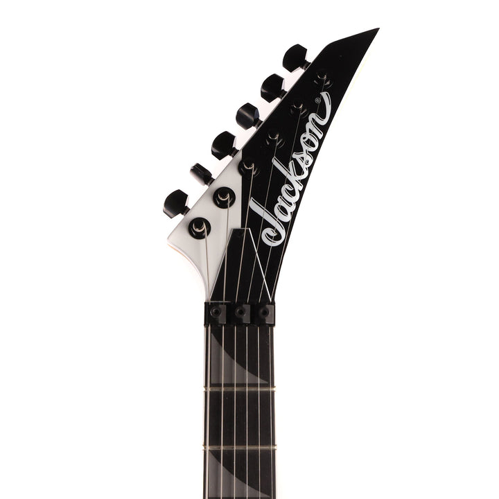 Jackson Pro Series King V KV Two-Face Ebony Fingerboard Black and White
