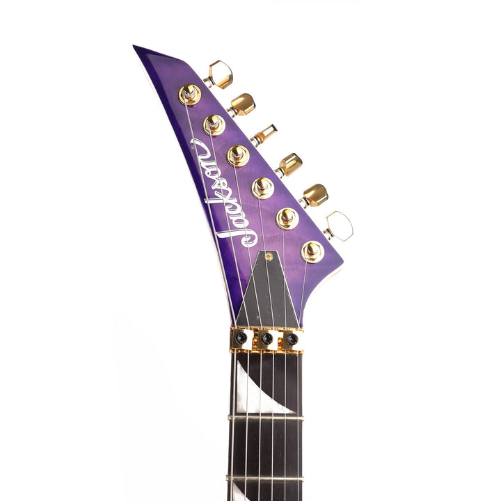 Jackson Pro Series Rhoads RR24Q Ebony Fingerboard Transparent Purple