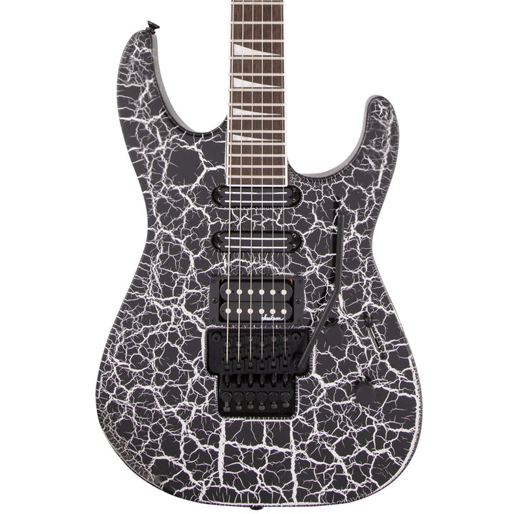 Jackson X Series Soloist SL3X DX Crackle Laurel Fingerboard Silver Crackle Used