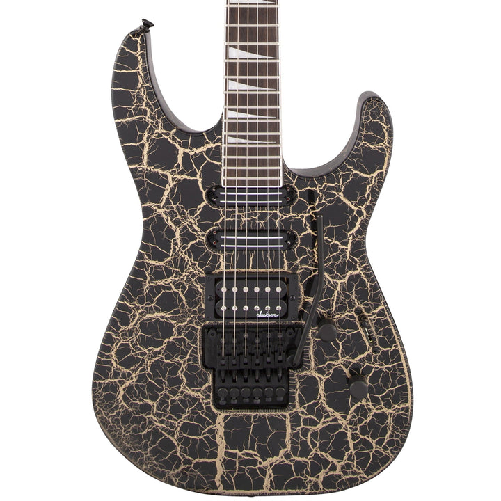 Jackson X Series Soloist SL3X DX Crackle Laurel Fingerboard Gold Crackle