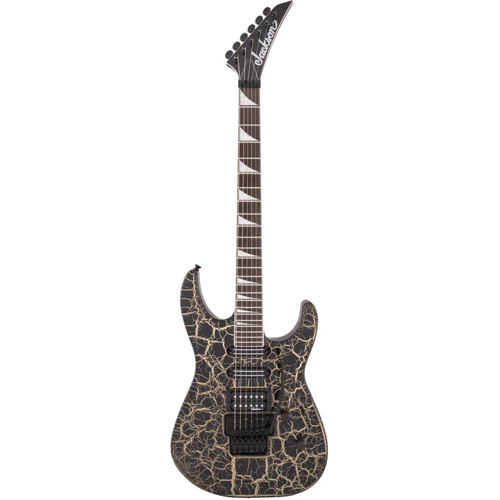 Jackson X Series Soloist SL3X DX Crackle Laurel Fingerboard Gold Crackle