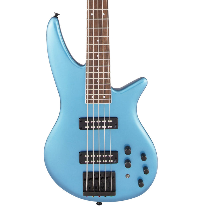 Jackson X Series Spectra Bass SBX V Laurel Fingerboard Electric Blue