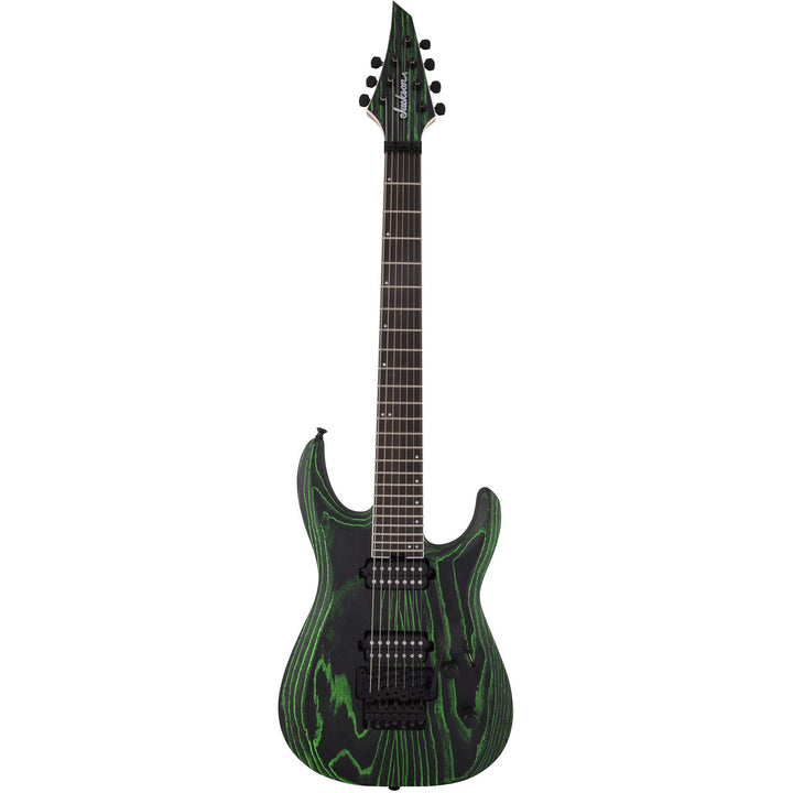 Jackson Pro Series Dinky DK2 Modern Ash FR7 Ebony Fingerboard Baked Green Used