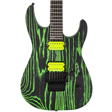 Jackson Pro Series Dinky DK2 Ash Ebony Fingerboard Green Glow Used