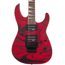 Jackson X Series Soloist SLX DX Swirl Laurel Fingerboard Satin Red Swirl
