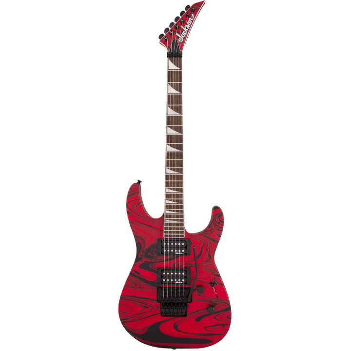 Jackson X Series Soloist SLX DX Swirl Laurel Fingerboard Satin Red Swirl