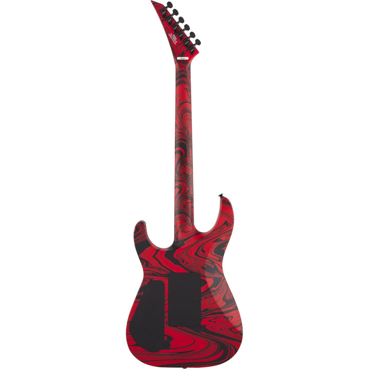 Jackson X Series Soloist SLX DX Swirl Laurel Fingerboard Satin Red Swirl