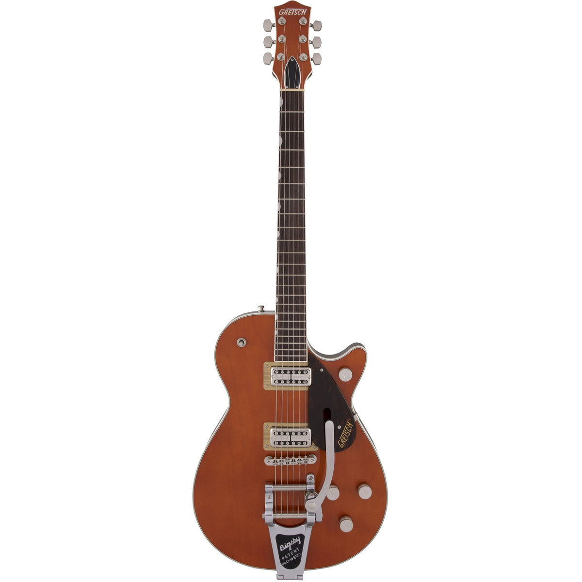 Gretsch G6128T Players Edition Jet FT with Bigsby Rosewood Fingerboard Roundup Orange — 2