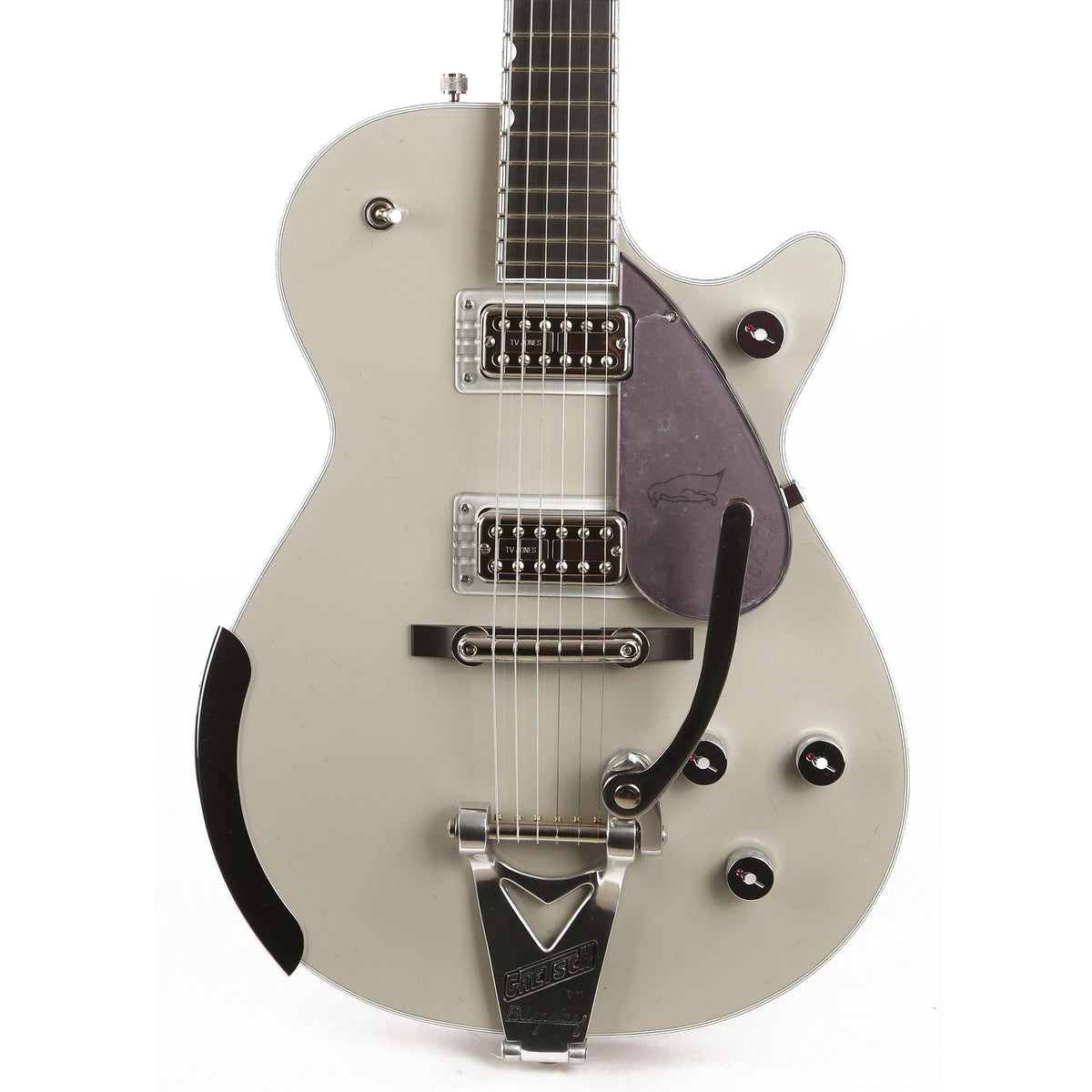 Gretsch G6134TSL-SMG-LTD Limited Edition Penguin Smoke Grey and Violet Metallic — 1