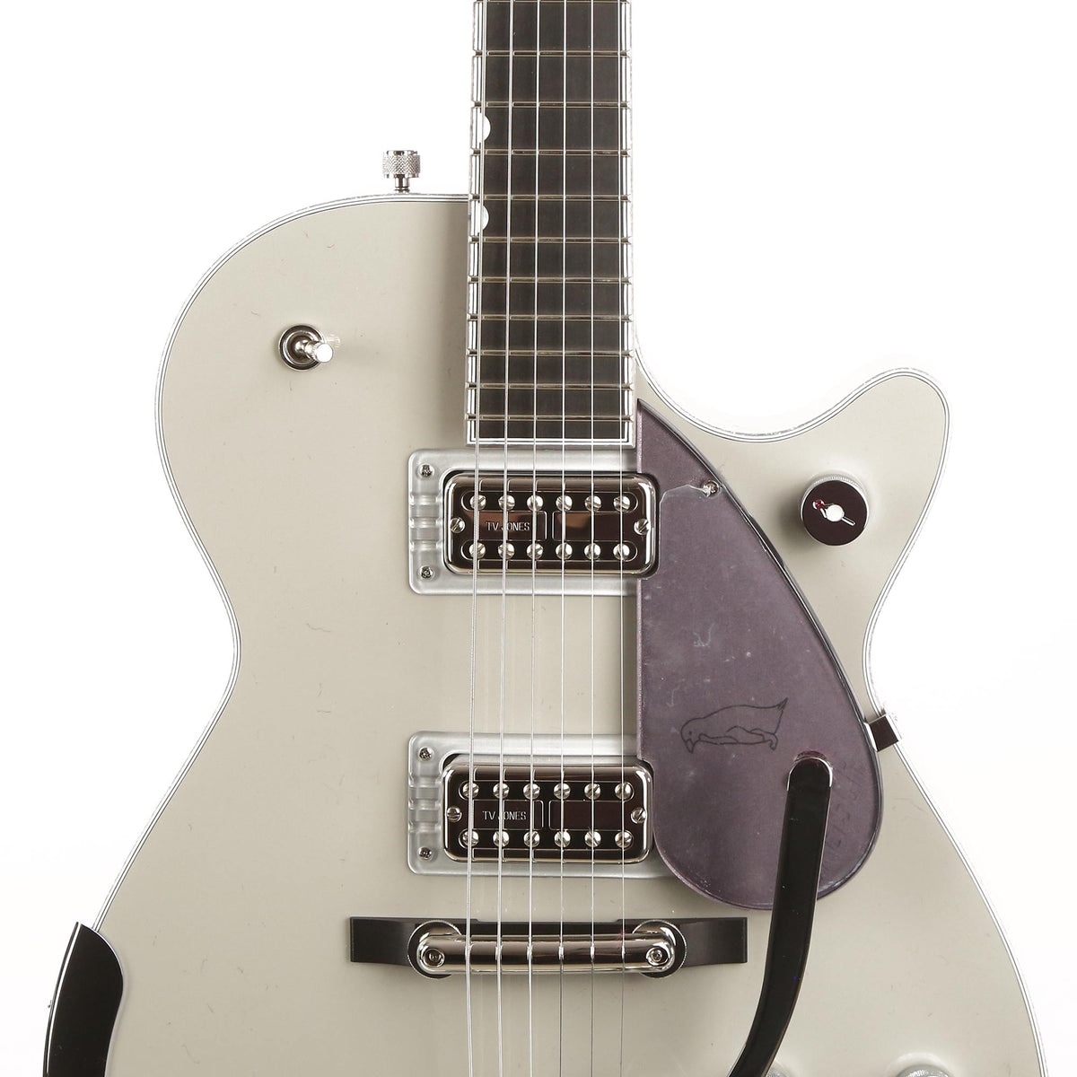Gretsch G6134TSL-SMG-LTD Limited Edition Penguin Smoke Grey and Violet Metallic — 6