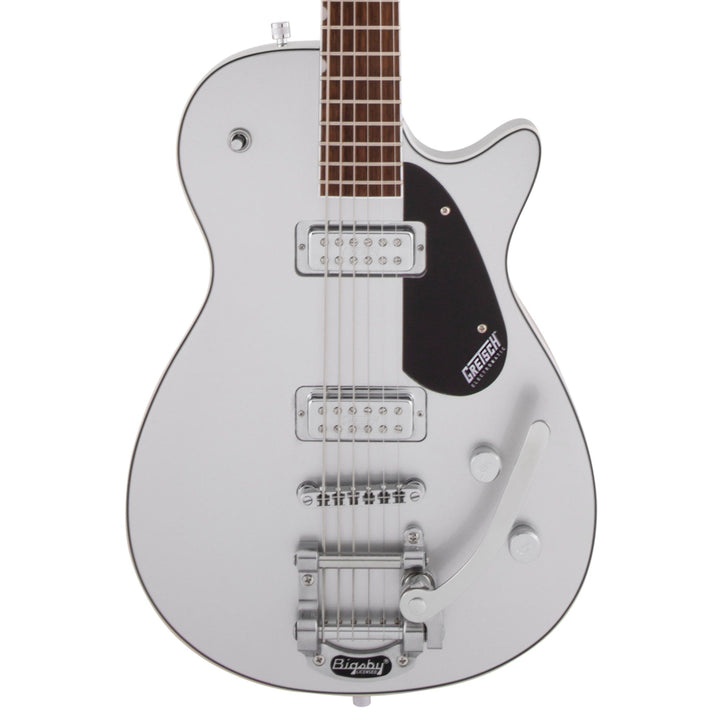 Gretsch G5260T Electromatic Jet Baritone with Bigsby Laurel Fingerboard Airline Silver Used
