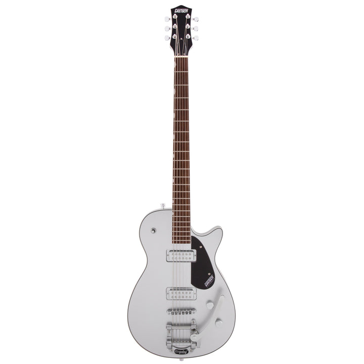 Gretsch G5260T Electromatic Jet Baritone with Bigsby Laurel Fingerboard Airline Silver Used