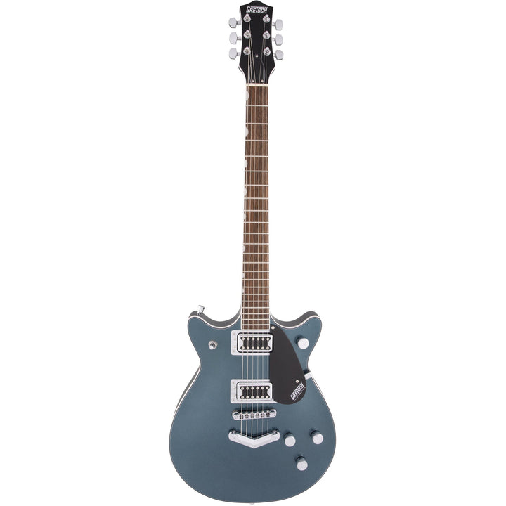 Gretsch G5222 Electromatic Double Jet BT Jade Grey Metallic Used