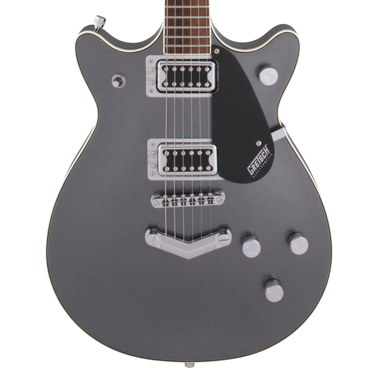Gretsch G5222 Electromatic Double Jet BT with V-Stoptail Laurel Fingerboard London Grey