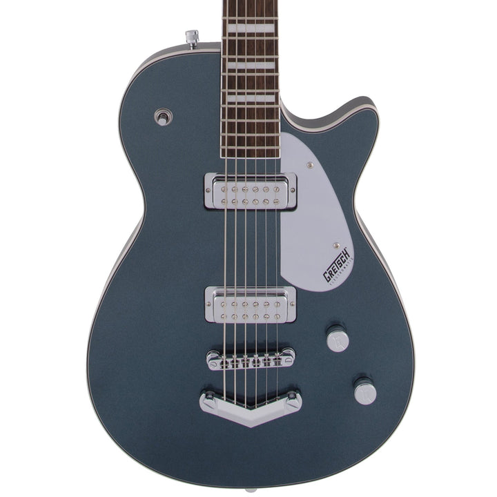 Gretsch G5260 Electromatic Jet Baritone with V-Stoptail Laurel Fingerboard Jade Grey Metallic