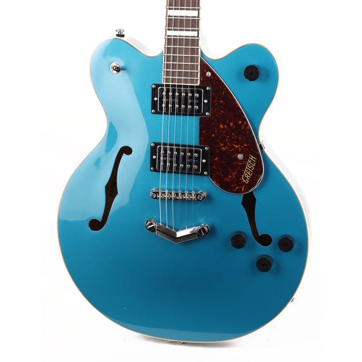 Gretsch G2622 Streamliner Center Block Double-Cut with V-Stoptail Broad'Tron BT-2S Pickups Laurel Fingerboard Ocean Turquoise