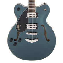Gretsch G2622LH Streamliner Center Block Double-Cut with V-Stoptail Left-Handed Broad'Tron BT-2S Pickups Laurel Fingerboard Gunmetal