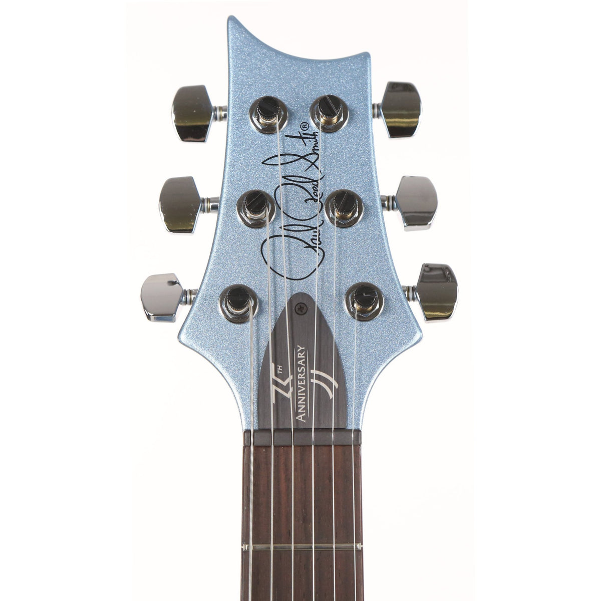 PRS S2 Custom 24 35th Anniversary Frost Blue Metallic — 4
