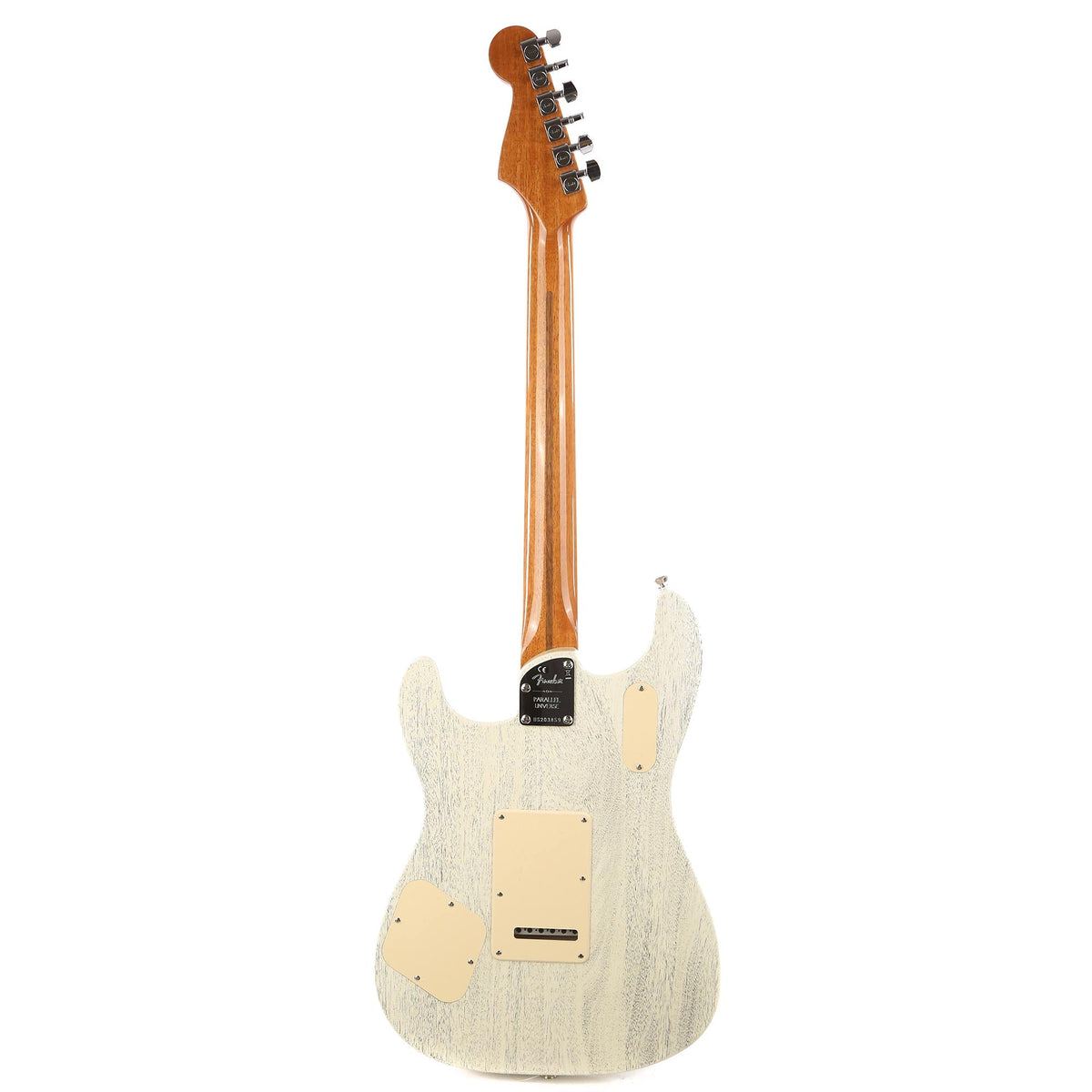 Fender Parallel Universe Uptown Strat Static White — 3