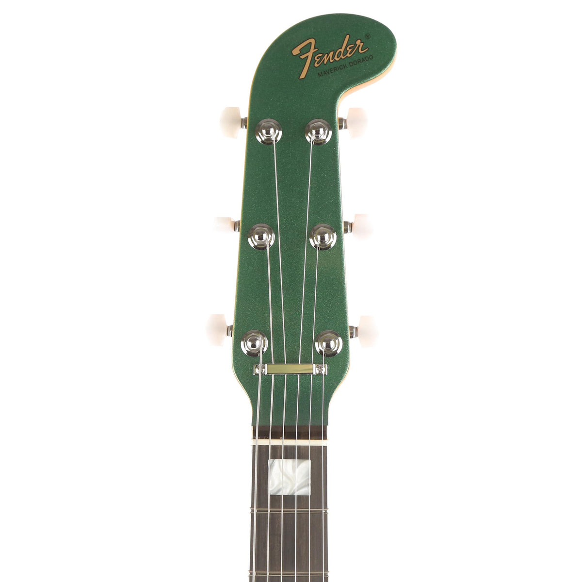 Fender Parallel Universe Maverick Dorado Cadillac Green — 4